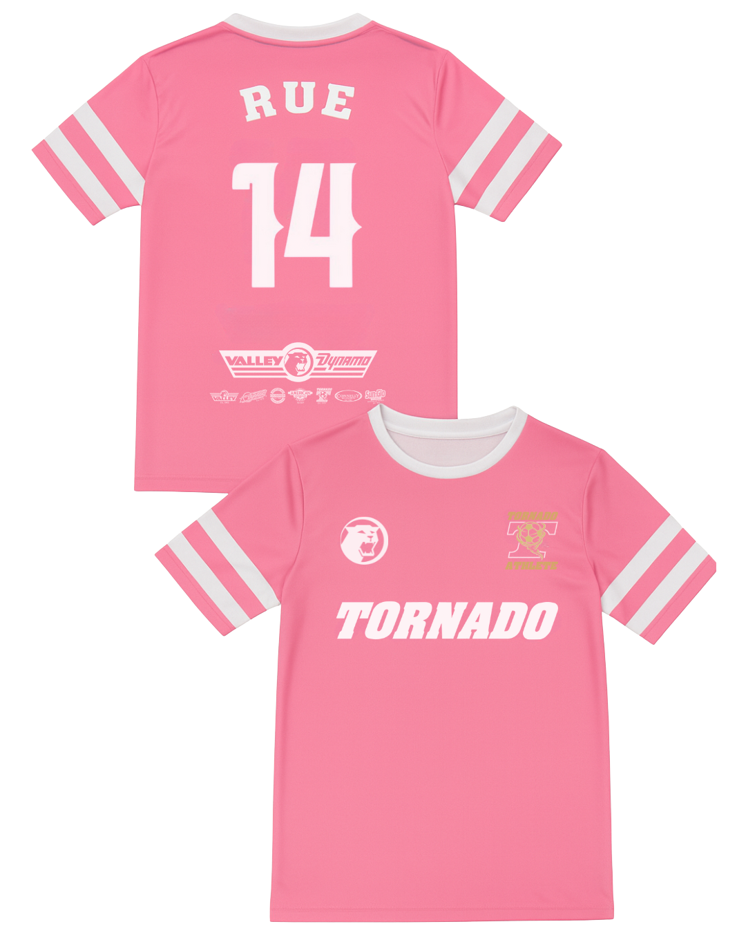 Official Tornado Sullivan Rue 2025 Pink Jersey