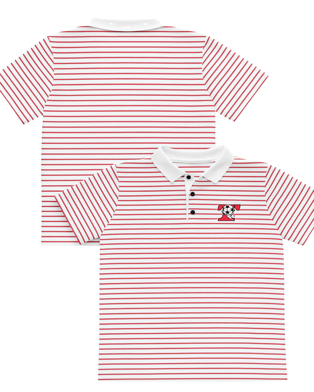 Official Tornado “Tournament Ready” Striped Polo