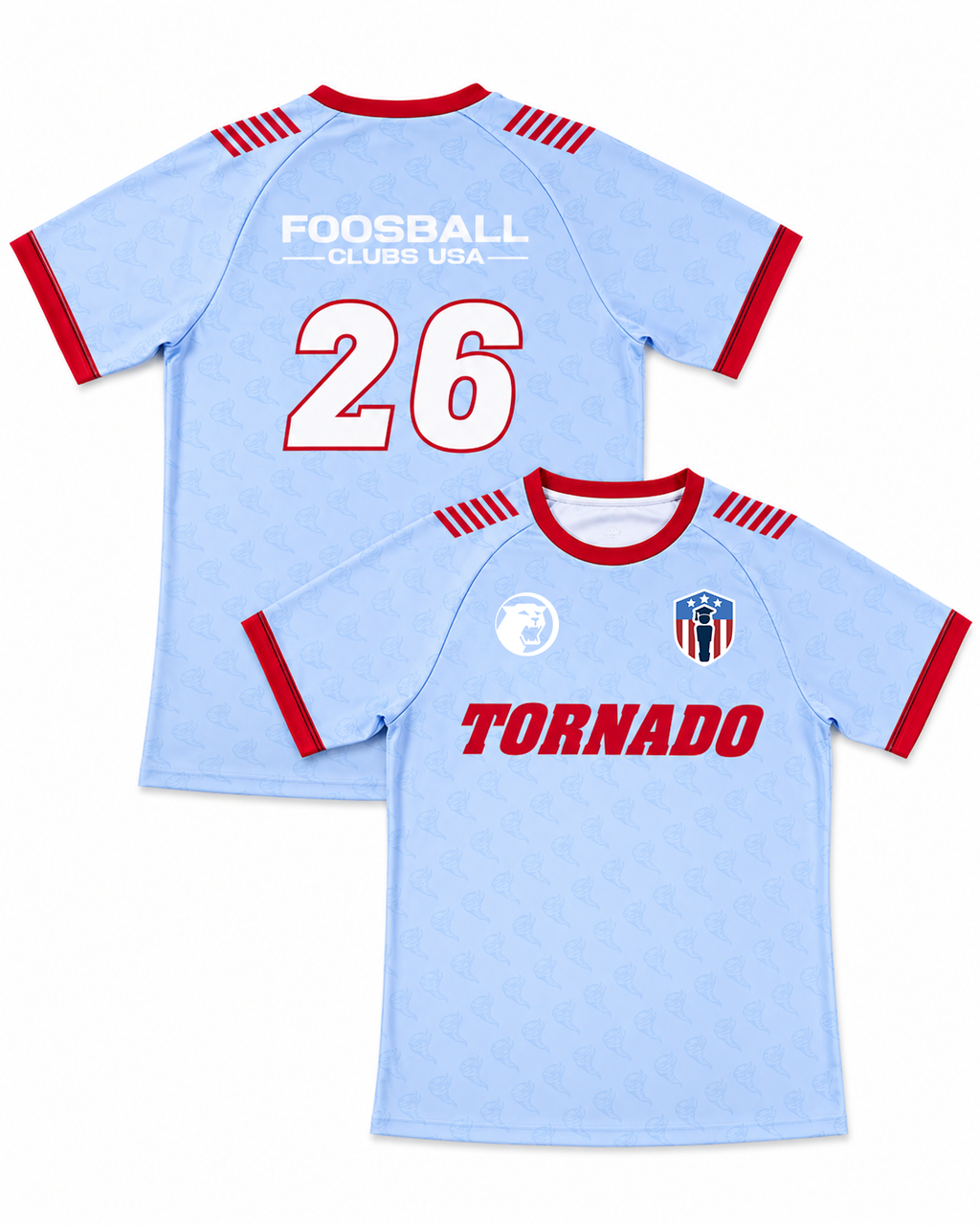 Tornado x Foosball Clubs USA 2026 Official Tournament Foosball Jersey