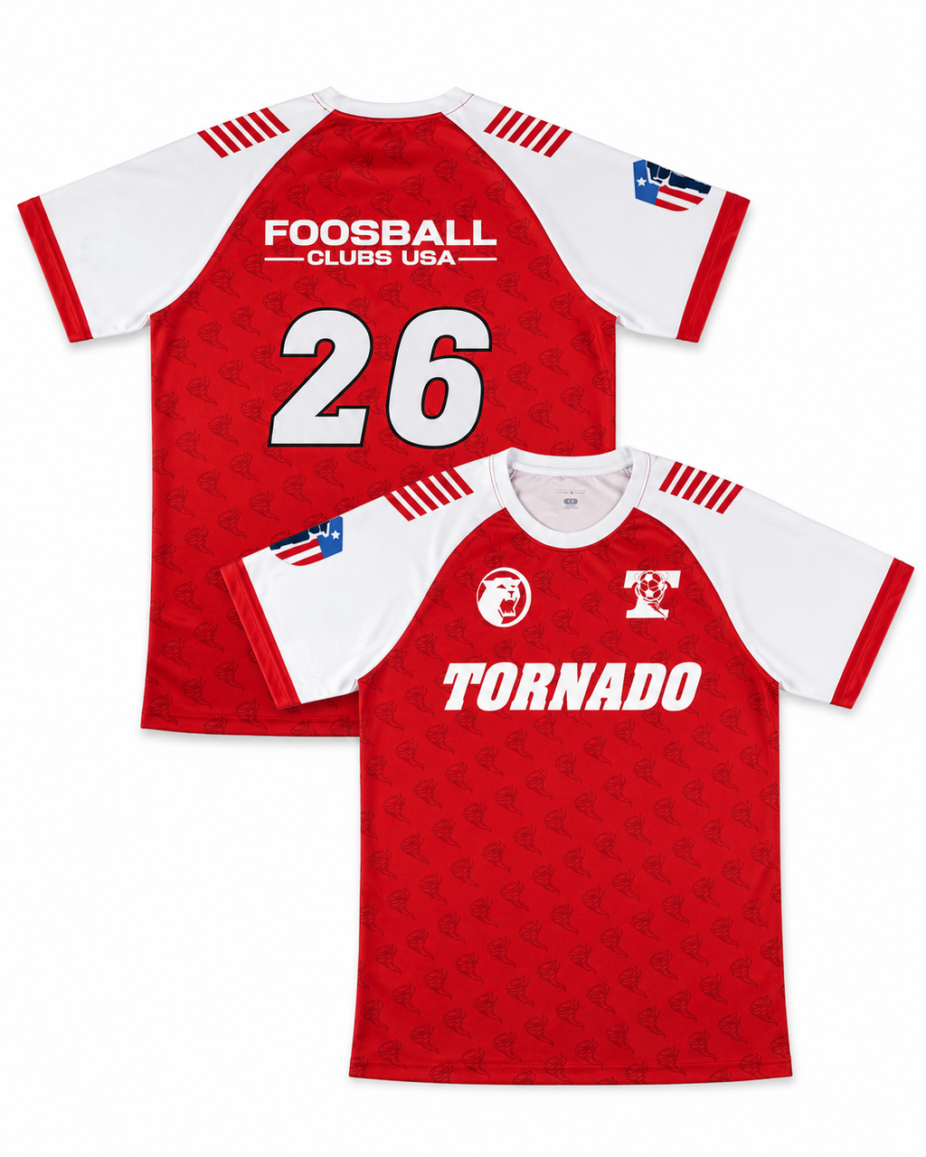 Tornado x Foosball Clubs USA 2026 Official Tournament Foosball Jersey